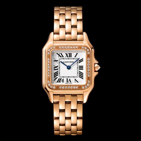 cartier rose gold mens watch|solid gold cartier watch.